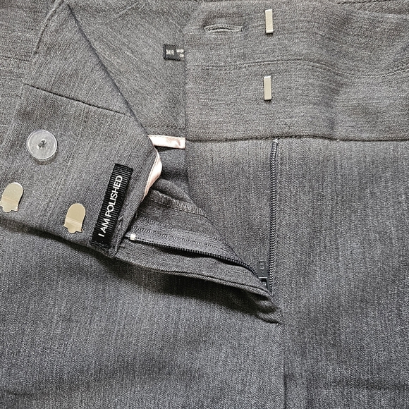 Maurices Women's gray work slacks, size 3/4R. - Picture 9 of 11